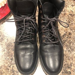Timberland authentic boots black size 8